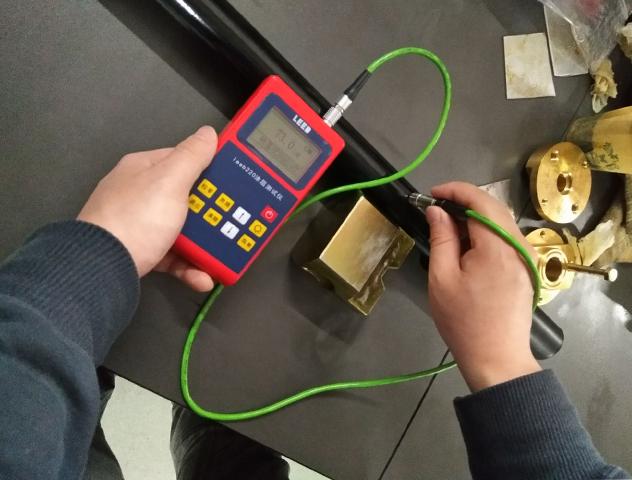 測(cè)厚儀試機(jī)現(xiàn)場(chǎng)