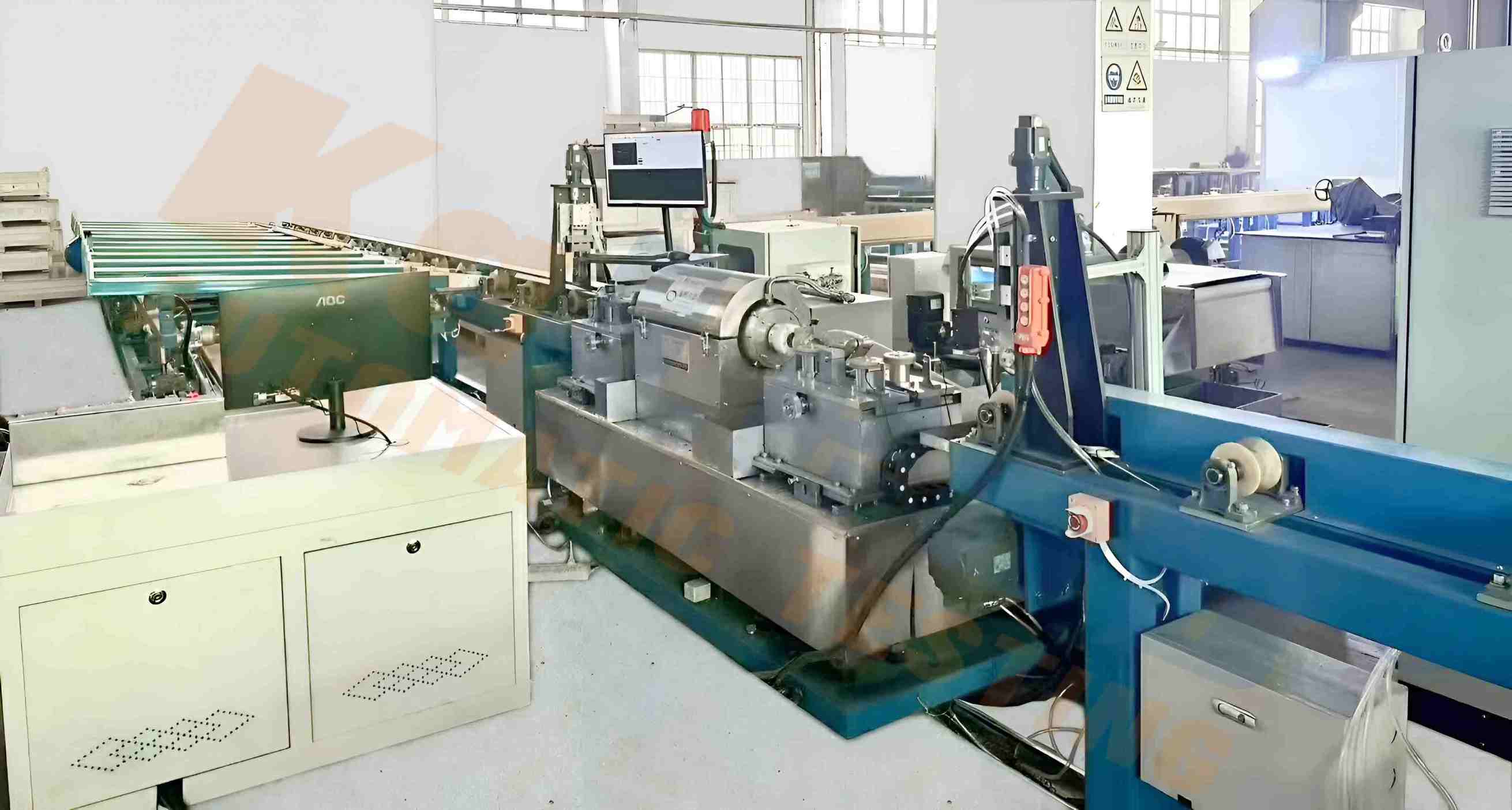 高速旋轉(zhuǎn)超聲波檢測(cè)系統(tǒng) 管、棒材批量檢測(cè)